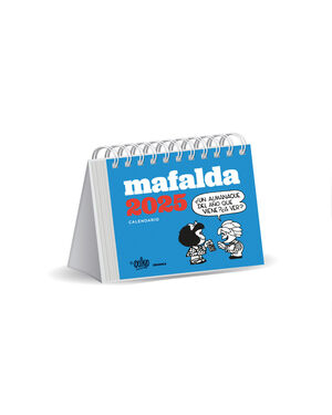 CALENDARIO 2025 - MAFALDA ESCRITORIO TURQUESA